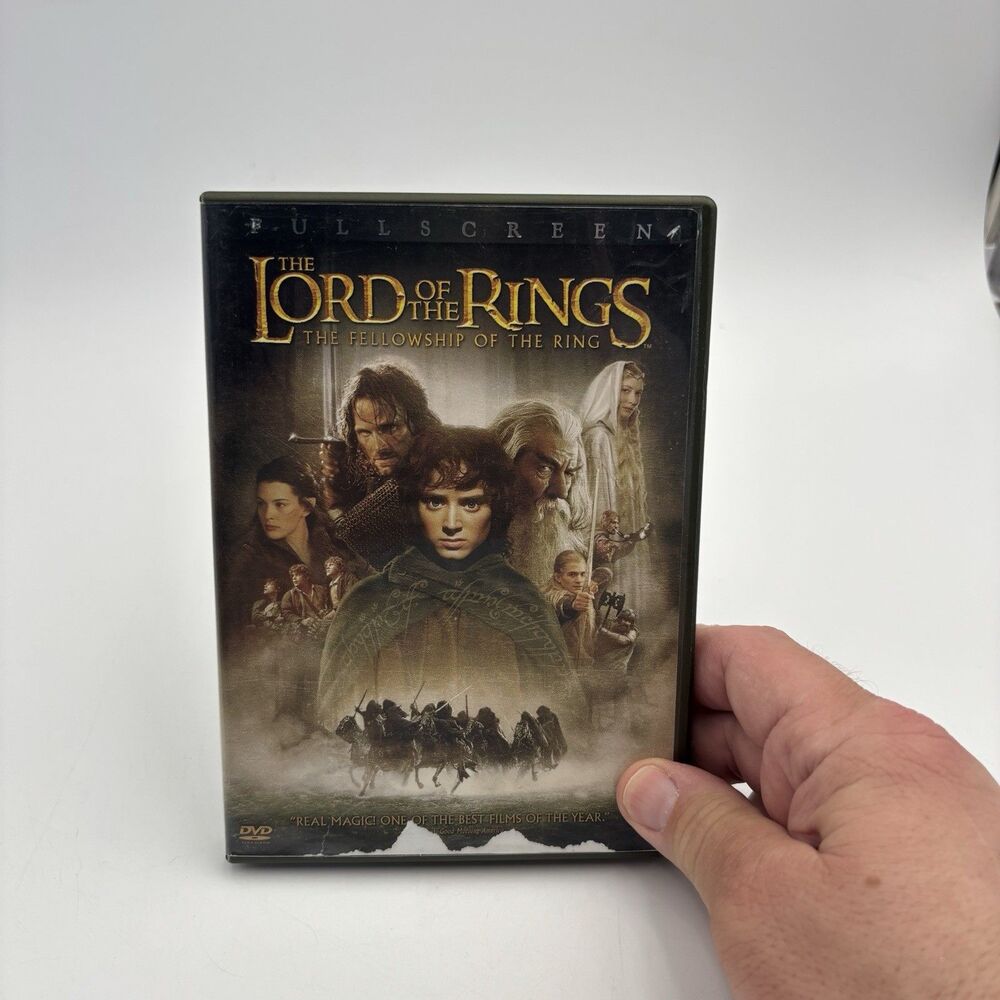 Lord of the Rings Fellowship of the Ring DVD 2-Disc Fullscreen Special Features